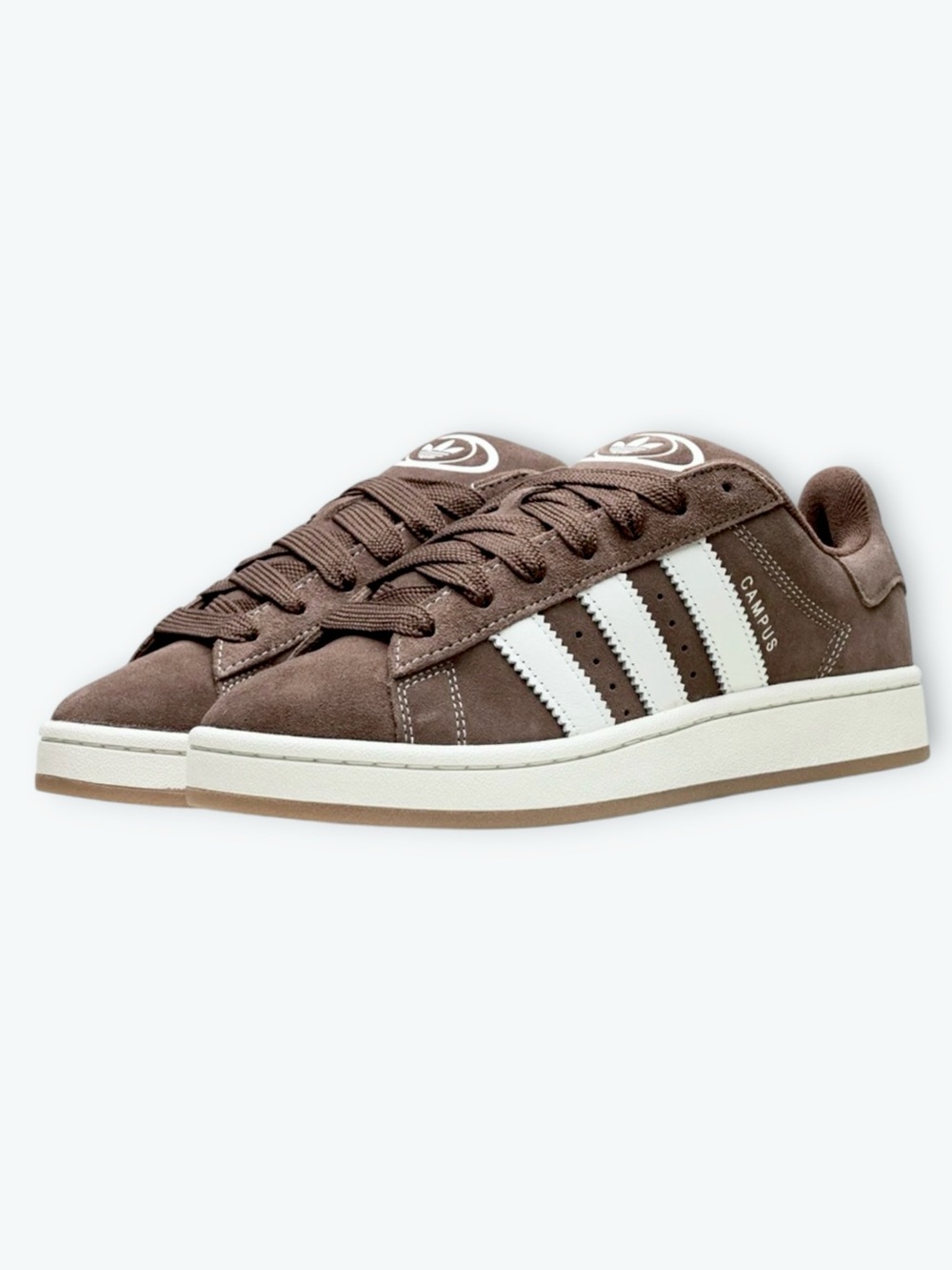 NWT Adidas Campus Sneakers 00S Brown/White Size 6